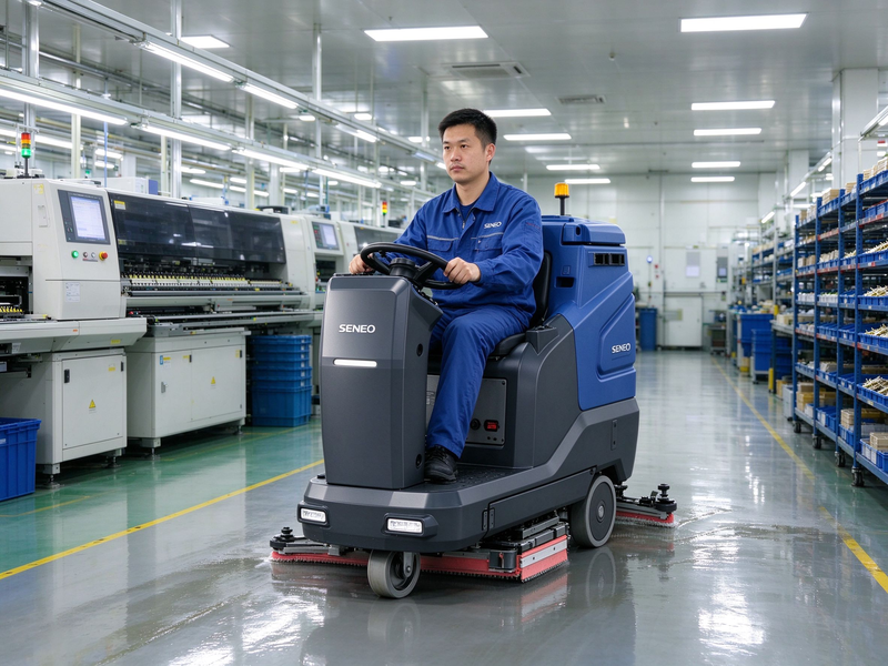 大犀SE-D80S驾驶式洗地机东莞工厂适用图