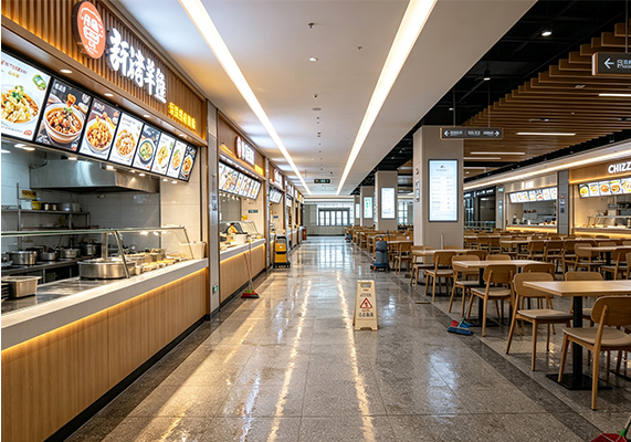 食堂餐饮场景